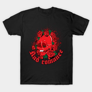 Red rose skull T-Shirt